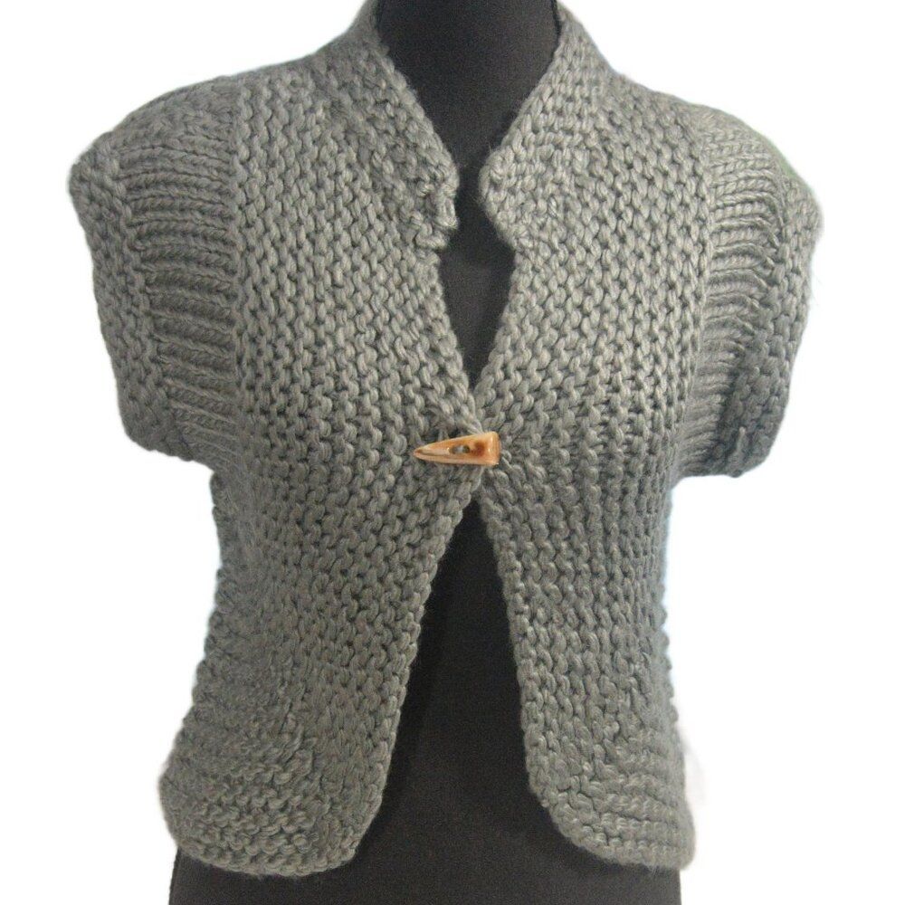 UMGEE Chunky Knit Sweater Vest S/M